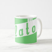 Retro-Eiscreme Kaffeetasse (VorderseiteRechts)
