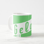Retro-Eiscreme Kaffeetasse (Vorderseite Links)