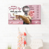 Retro-Eiscreme-Salon aufgefüllt Banner (Insitu)