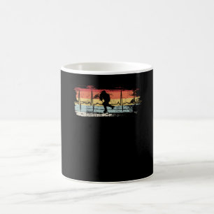 Retro Eishockey Kaffeetasse
