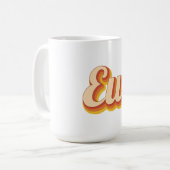 Retro Eklig Kaffeetasse (Vorderseite Links)