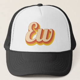 Retro Eklig Truckerkappe