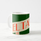 Retro el tano kaffeetasse (Vorderseite Links)