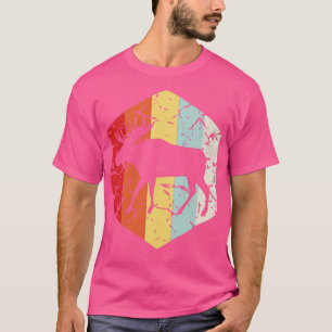 Retro-Elch-Silhouette T-Shirt
