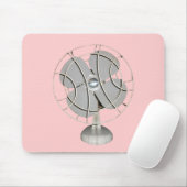 Retro Electric Lüfter Mousepad (Mit Mouse)