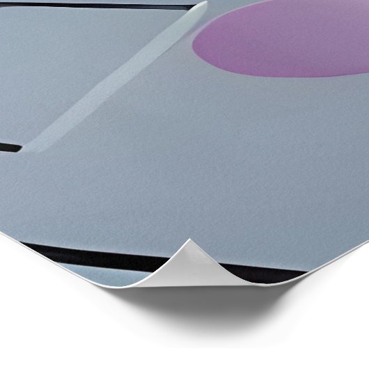 Retro-Electro Chatter Poster (Ecke)