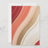 Retro Elegant Script High School Graduation Ankündigung (Rückseite)