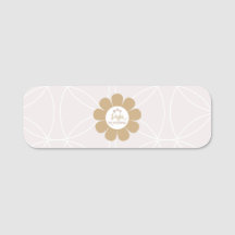 Retro Elegantes Rosa Geschäft