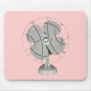 Retro elektrischer Ventilator Mousepad