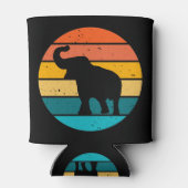 Retro Elephant Dosenkühler (Rückseite)