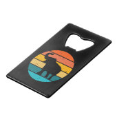 Retro Elephant Geldbeutel Flaschenöffner (Vorderseite Schrägansicht)