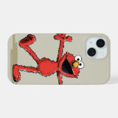 Retro Elmo iPhone 15 Hülle (Rückseite (Horizontal))