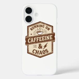 Retro-Eltern- und Kaffeeliebhaber-Humor iPhone 16 Hülle