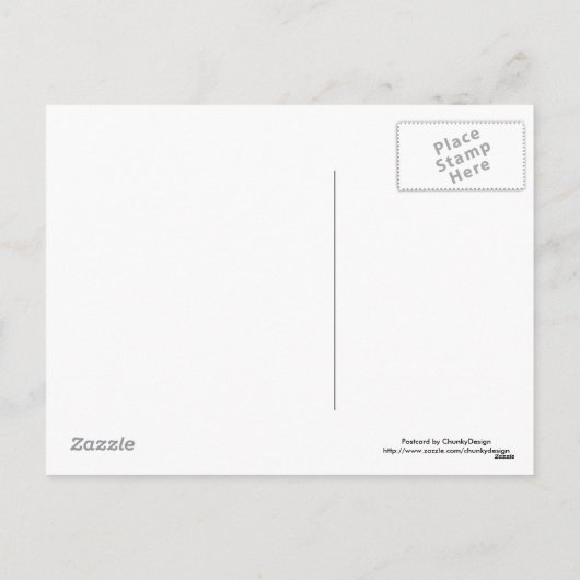 Retro Embossed Gradient Weihnachtsbaum Postkarte (Rückseite)