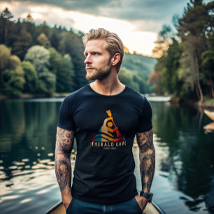 Retro Emerald Cove Kayaking T-Shirt
