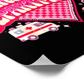 Retro Emergency Department Valentine Nk Nurse Aest Poster (Ecke)