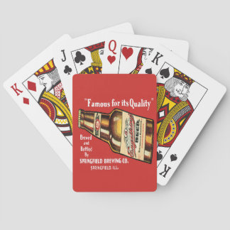 Retro Engelking Bier Spielkarten