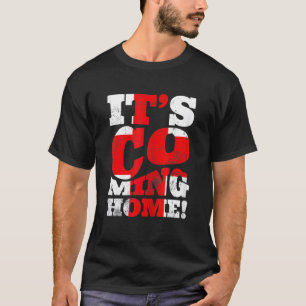 Retro England Fußball Vintage Es Kommt Nach Hause T-Shirt