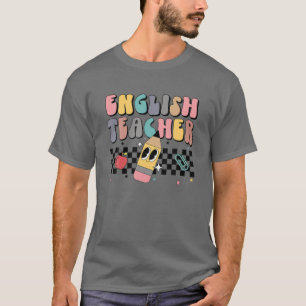 Retro English Teacher Back to School 2022 Grammati T-Shirt