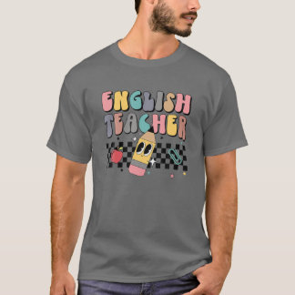 Retro English Teacher Back to School 2022 Grammati T-Shirt