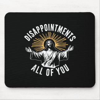 Retro Enttäuschung All Eure Christliche Jesus Hu Mousepad