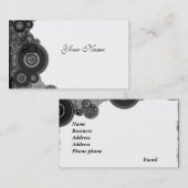 Retro Entwurfs-Visitenkarte Visitenkarte (Vorne/Hinten)