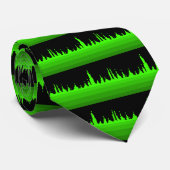 Retro Equalizer Krawatte (Gerollt)