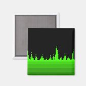 Retro Equalizer Magnet (Vorderseite/Rückseite)