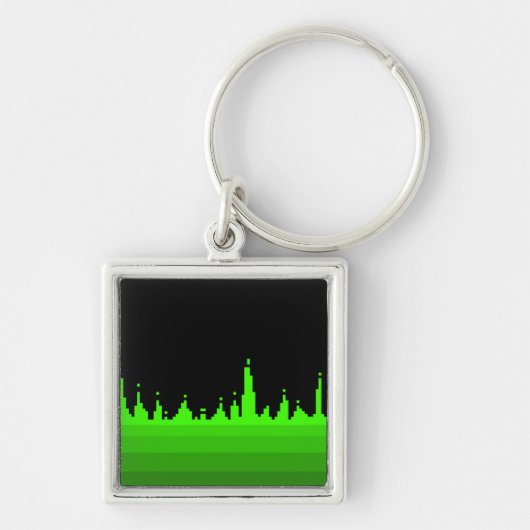 Retro Equalizer Schlüsselanhänger (Vorne)