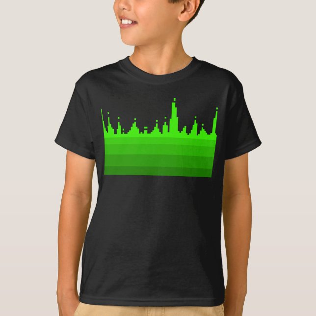 Retro Equalizer T-Shirt (Vorderseite)