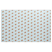 Retro Erdbeergingham-Muster Stoff (Yard (91,4 cm))