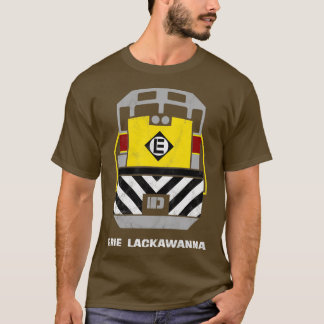 Retro Erie Lackawanna Bahn Motor T-Shirt