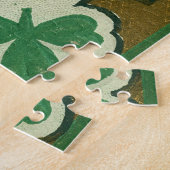 Retro - Erin Go Braugh. St. Patricks Day Grüße Puzzle (Seite)