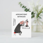 Retro-Erinnerung nach der Postkarte Optometriker (Stehend Vorderseite)