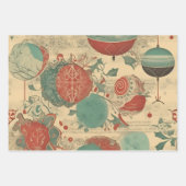 Retro-Erinnerungen Geschenkpapier Set (Vorderseite 3)