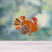 Retro Erntedank Türkei - Fall Harvest Design Cl Acrylschild (Neutral)