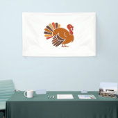 Retro Erntedank Türkei - Fall Harvest Design Cl Banner (Messeveranstaltung)