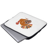 Retro Erntedank Türkei - Fall Harvest Design Cl Laptopschutzhülle (Vorne Knopf)