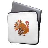 Retro Erntedank Türkei - Fall Harvest Design Cl Laptopschutzhülle (Vorderseite Links)