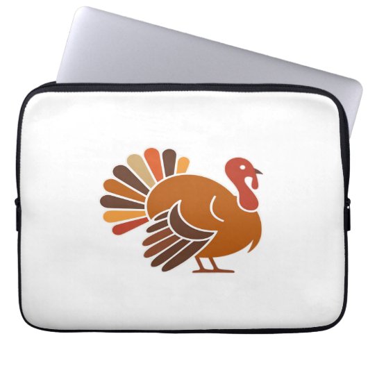 Retro Erntedank Türkei - Fall Harvest Design Cl Laptopschutzhülle (Vorderseite)