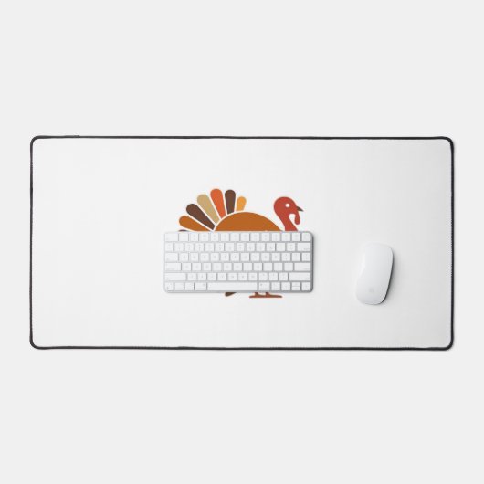 Retro Erntedank Türkei - Fall Harvest Design Cl Schreibtischunterlage (Tastatur & Maus)