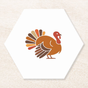Retro Erntedank Türkei - Fall Harvest Design Cl Untersetzer