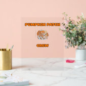 Retro Erntedank Türkei - Fall Harvest Design Ov Acrylschild (Hochzeit)