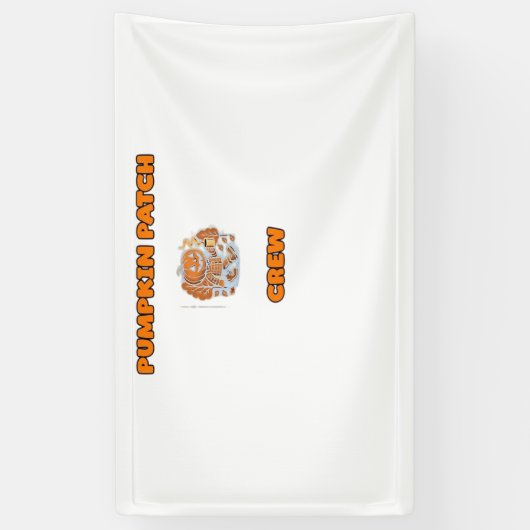 Retro Erntedank Türkei - Fall Harvest Design Ov Banner (Vertikal)