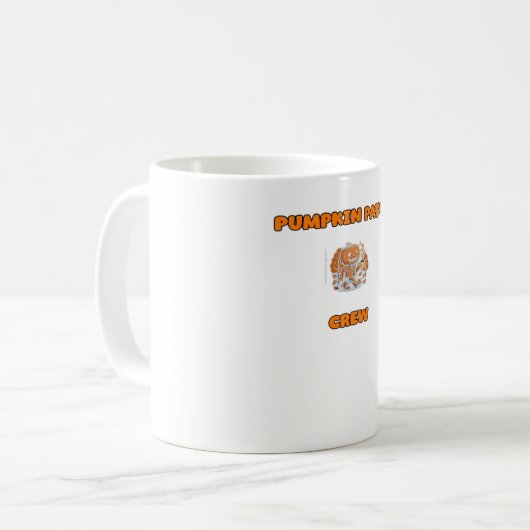 Retro Erntedank Türkei - Fall Harvest Design Ov Kaffeetasse (Vorderseite Links)