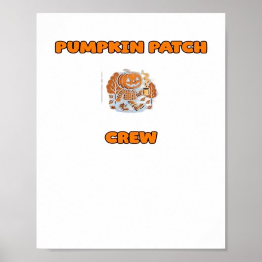 Retro Erntedank Türkei - Fall Harvest Design Ov Poster (Vorne)