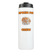 Retro Erntedank Türkei - Fall Harvest Design Ov Thermosbecher (Vorderseite)