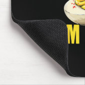 Retro Erntedankfest Abendessen Du weißt warum ich Mousepad (Ecke)