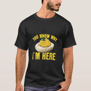 Retro Erntedankfestessen Du weißt, warum ich hier  T-Shirt
