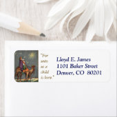 Retro Erste Weihnachtsweisheit Männer Rücksendeadr (Insitu)